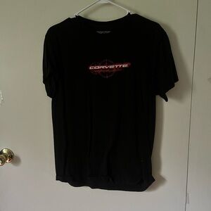 Black T-Shirt for Men corvette by wicked metal size medium